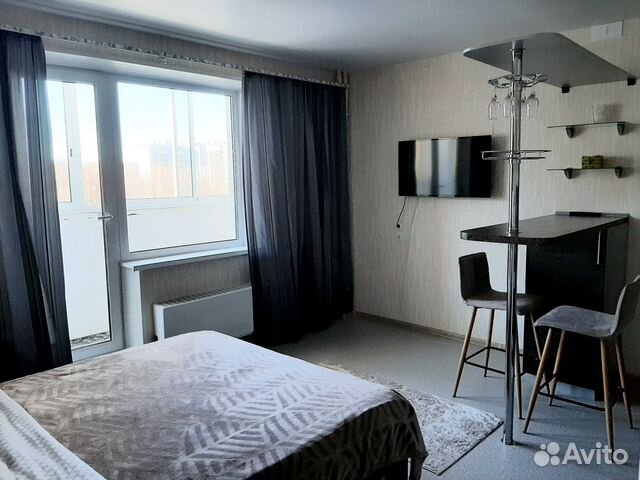 

Квартира-студия, 28 м², 2 кровати