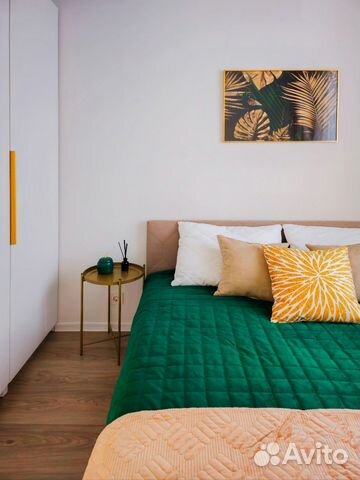 

1-к. квартира, 36 м², 2 кровати