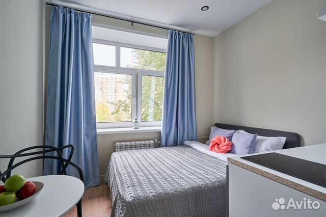 

Квартира-студия, 15 м², 1 кровать