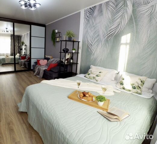 

1-к. квартира, 35 м², 2 кровати