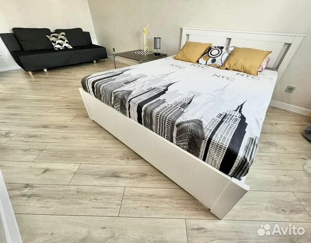 

1-к. квартира, 46 м², 3 кровати