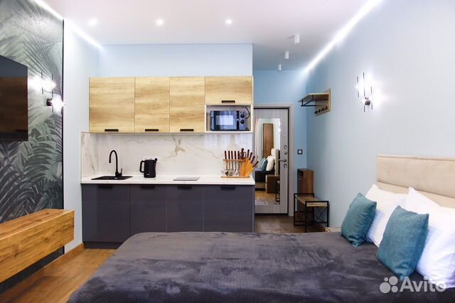 

Квартира-студия, 25 м², 1 кровать