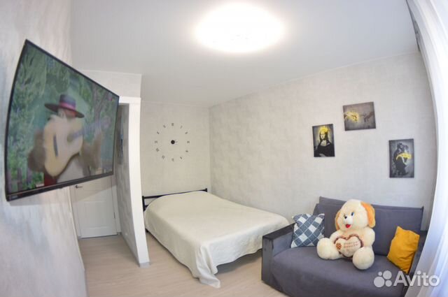 

1-к. квартира, 35 м², 2 кровати