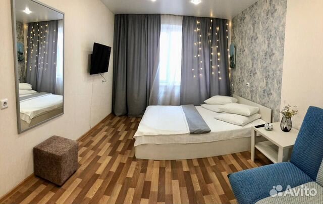 

1-к. квартира, 40 м², 2 кровати