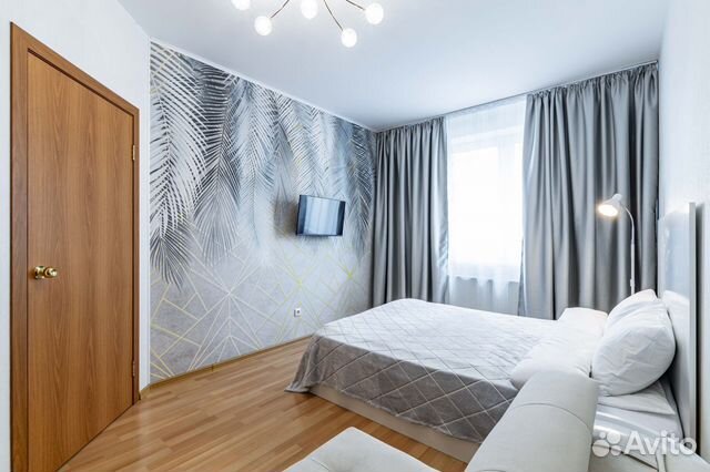 

1-к. квартира, 34 м², 2 кровати