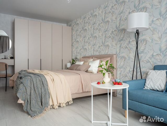 

1-к. квартира, 37 м², 2 кровати