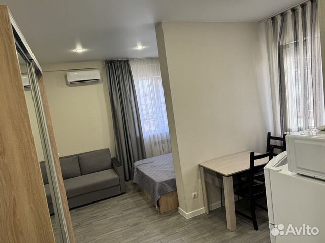 

Квартира-студия, 27 м², 2 кровати