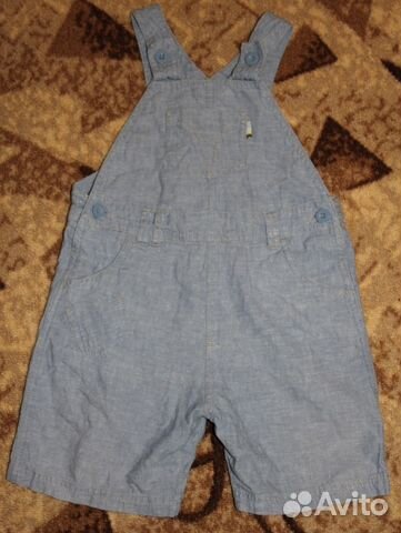 Летний комбез Mothercare (лён+ х/б) д/м 18-24мес