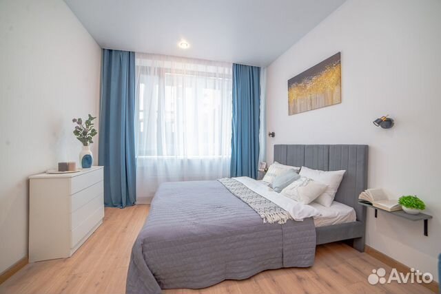 

Квартира-студия, 38 м², 2 кровати