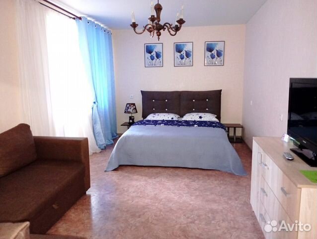 

1-к. квартира, 47 м², 2 кровати