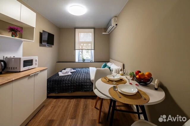 

Квартира-студия, 18 м², 1 кровать