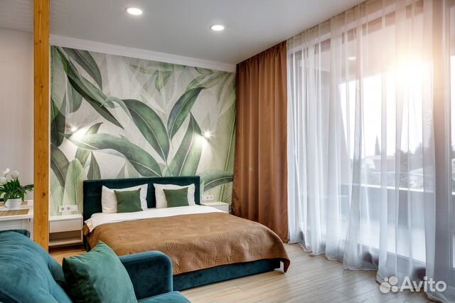 

Квартира-студия, 45 м², 2 кровати