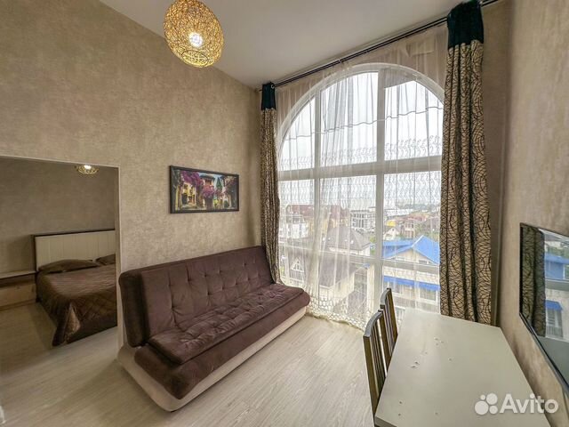 

Квартира-студия, 30 м², 2 кровати
