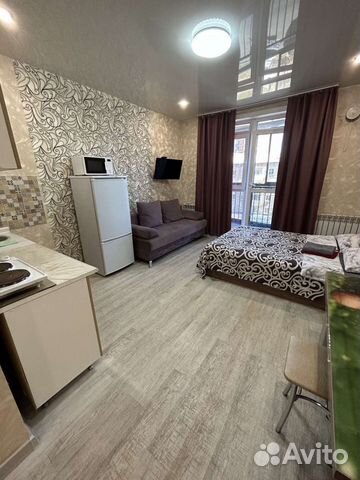 

Квартира-студия, 29 м², 2 кровати
