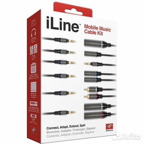 Аудио кабели IK Multimedia iLine Cable Kit