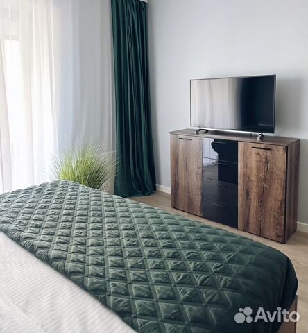 

1-к. квартира, 40 м², 2 кровати