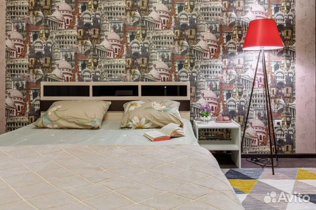 

1-к. квартира, 40 м², 2 кровати