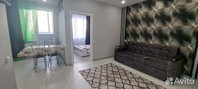 

1-к. квартира, 40 м², 2 кровати