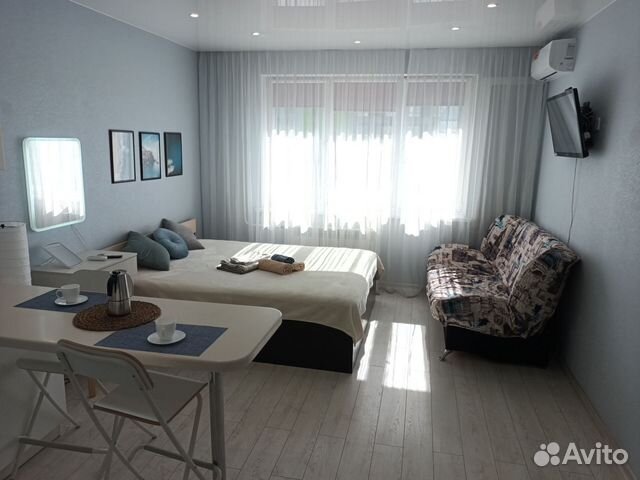 

Квартира-студия, 30 м², 2 кровати