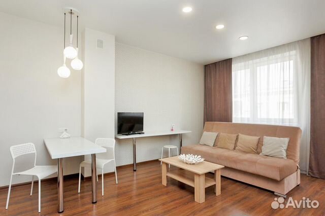 

Квартира-студия, 38 м², 2 кровати