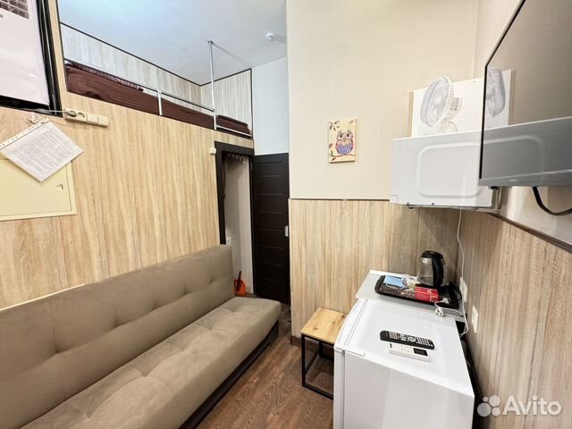 

Квартира-студия, 10 м², 2 кровати