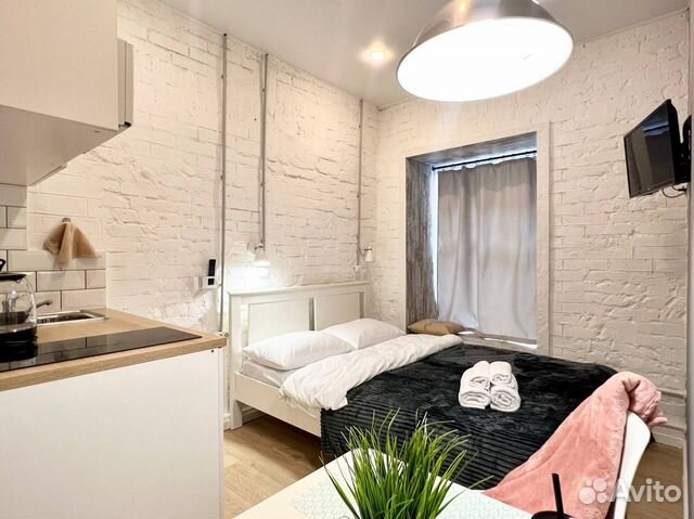 

Квартира-студия, 12 м², 1 кровать