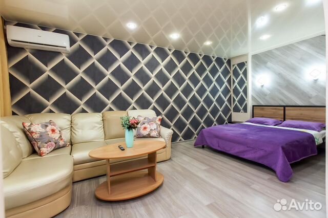 

Квартира-студия, 46 м², 2 кровати