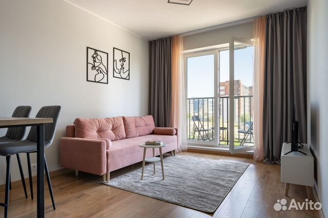 

1-к. квартира, 45 м², 2 кровати