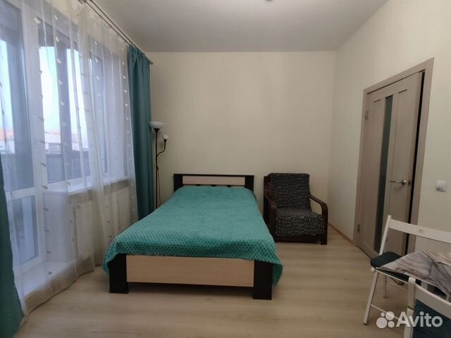 

Квартира-студия, 27 м², 2 кровати