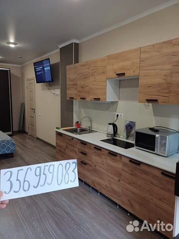 

Квартира-студия, 32 м², 2 кровати