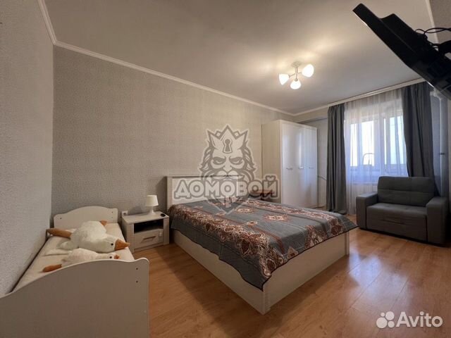 

1-к. квартира, 45,4 м², 3 кровати
