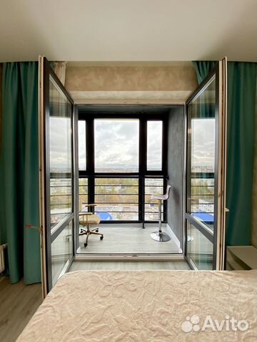 

Квартира-студия, 28 м², 2 кровати