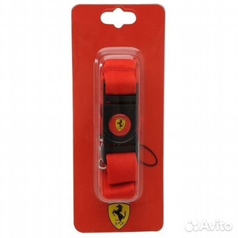 Нашейный ремешок Ferrari Europe 3в1 новый и вышлем Нашейный ремешок Ferrari Europe 3в1 новый и вышлем