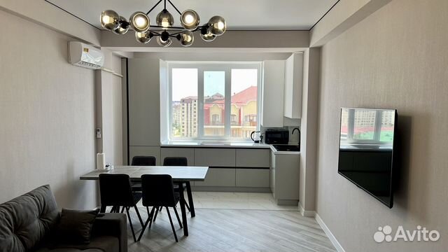 

1-к. квартира, 56 м², 2 кровати