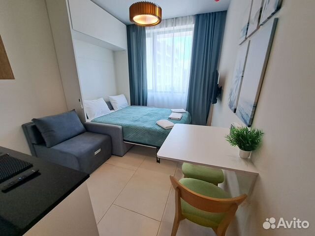 

Квартира-студия, 20 м², 2 кровати