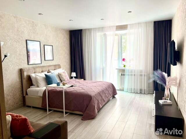 

1-к. квартира, 45 м², 2 кровати