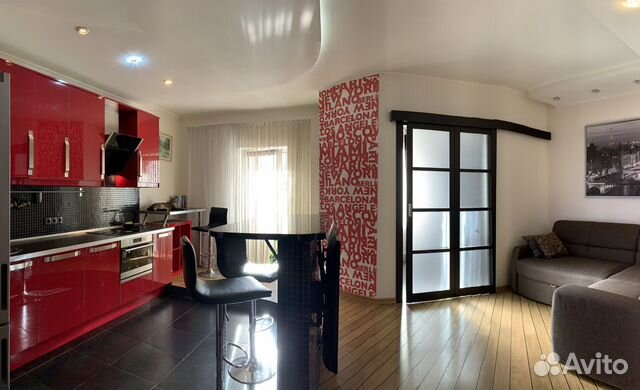 

1-к. квартира, 42 м², 2 кровати