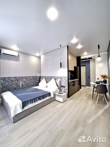 

Квартира-студия, 32 м², 1 кровать