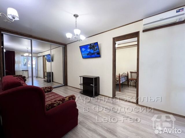 

2-к. квартира, 45 м², 2 кровати