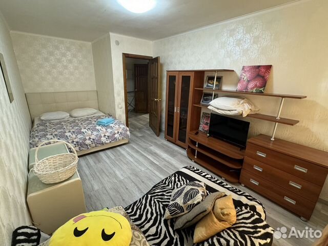 

1-к. квартира, 40 м², 2 кровати