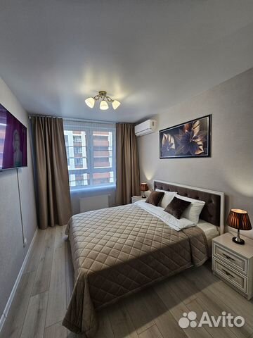 

1-к. квартира, 38 м², 2 кровати