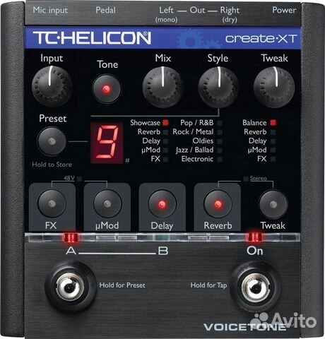 Вокальный эффект TC helicon Create XT