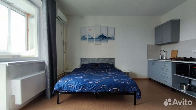 

Квартира-студия, 29 м², 2 кровати
