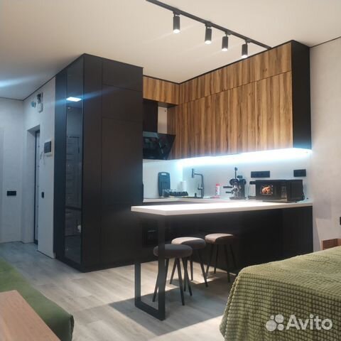 

Квартира-студия, 30 м², 2 кровати