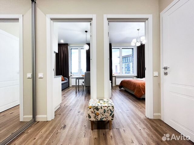 

1-к. квартира, 40 м², 2 кровати