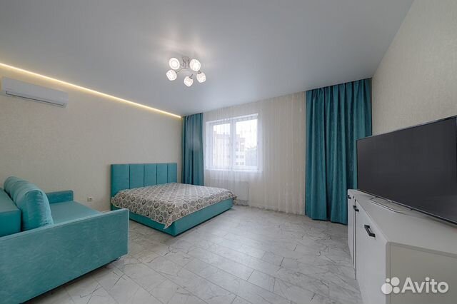 

1-к. квартира, 40 м², 2 кровати