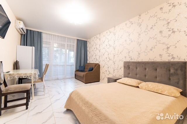 

Квартира-студия, 34 м², 3 кровати