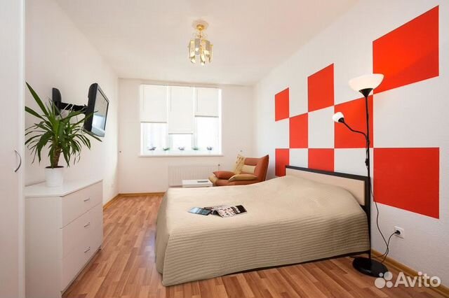 

1-к. квартира, 37 м², 2 кровати