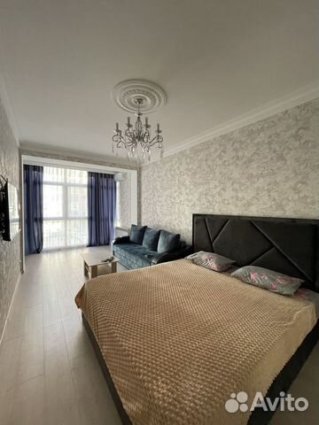 

1-к. квартира, 45 м², 2 кровати