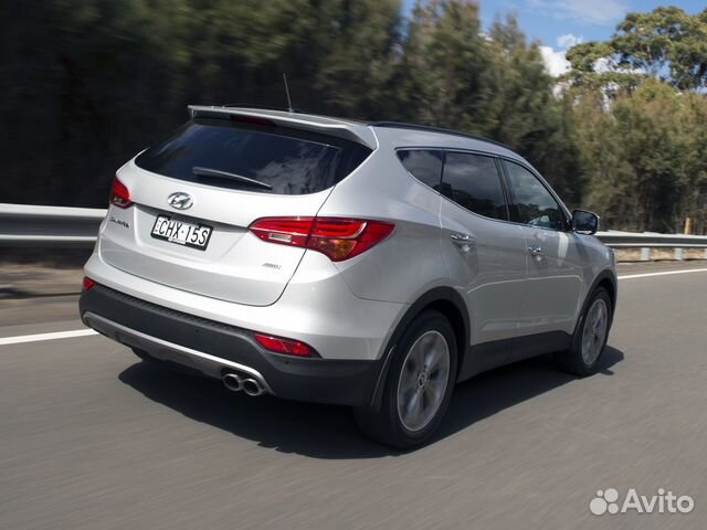 Лобовое стекло на а/м Hyundai Santa Fe 2013
